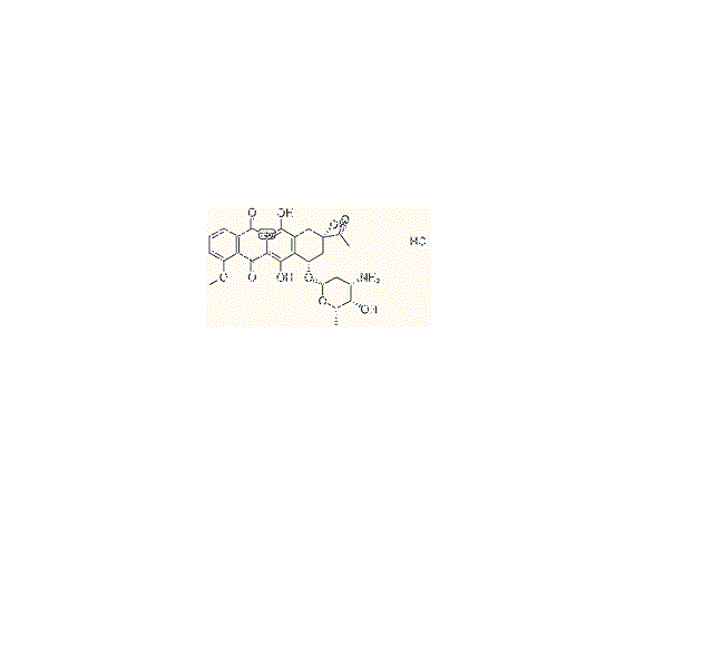 Даунорубицин гидрохлорид CAS 23541-50-6 рубидомицингидрохлорид